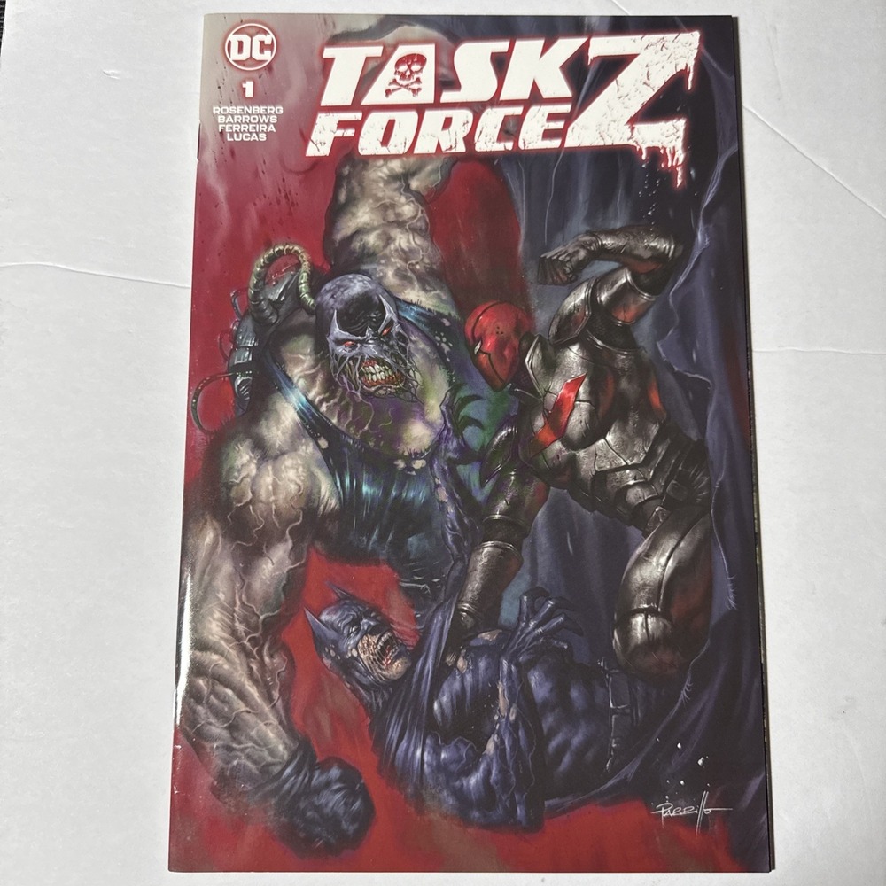 Task Force Z 1 Jolzar Collectibles Lucio Parrillo Trade Dress DC Comics 2021